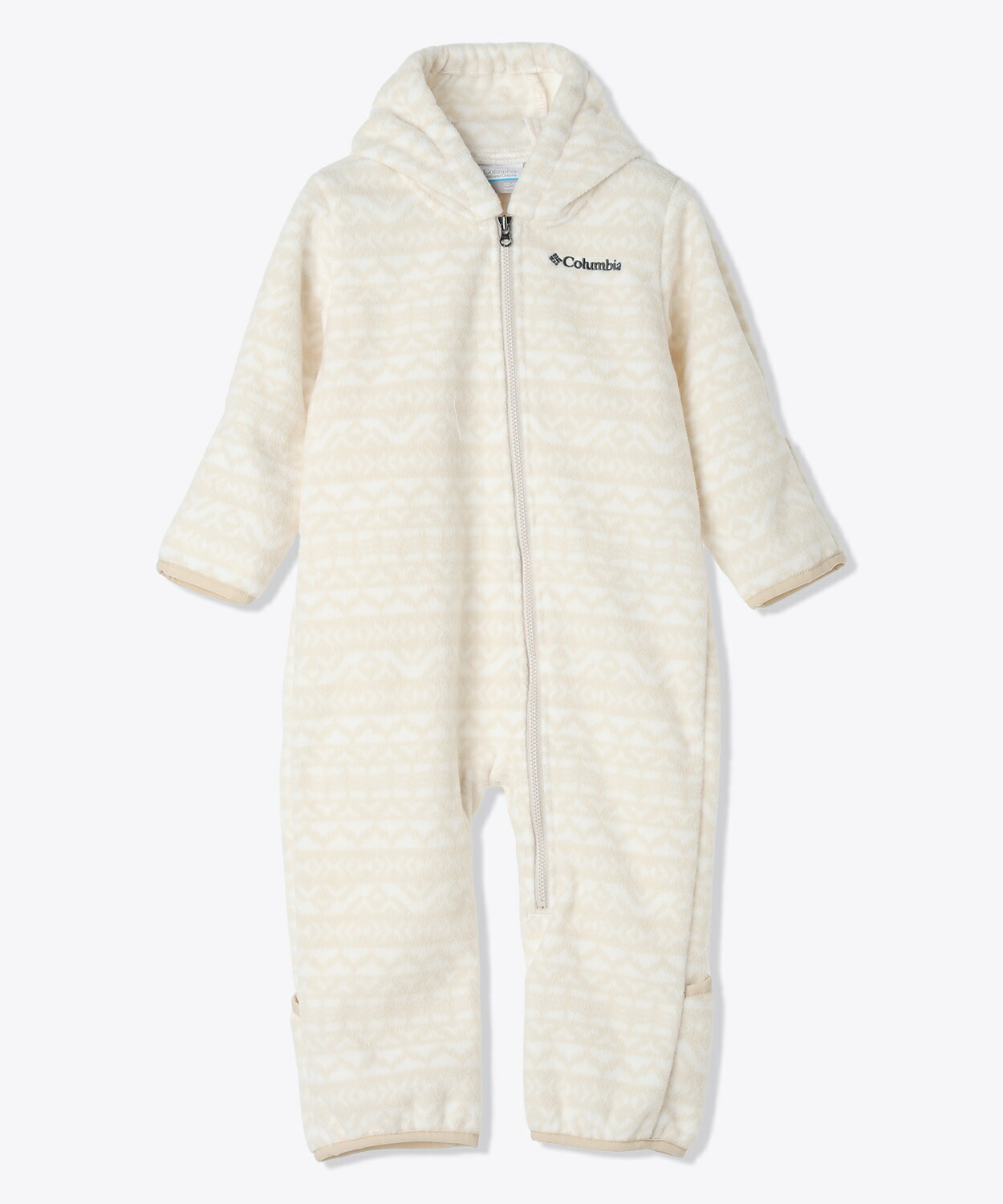 スノートップ II バンティング ユース 6～12カ月 White Madras Tonal