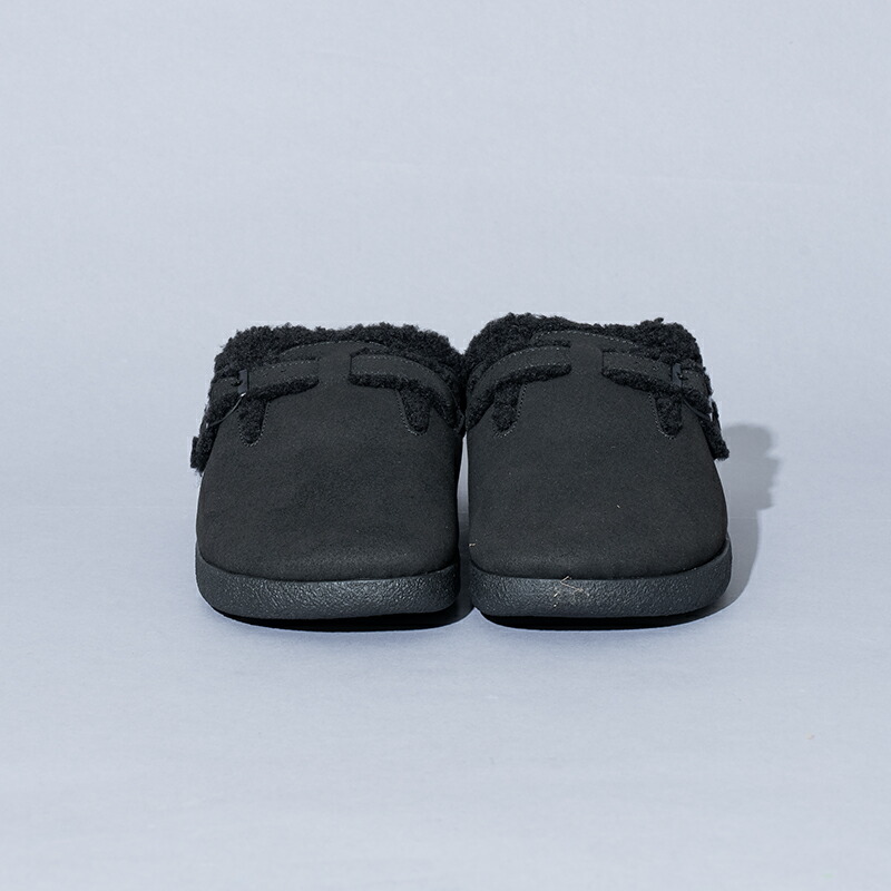 FLORES MULE(フローレスミュール) US9 BLACK/BLACK
