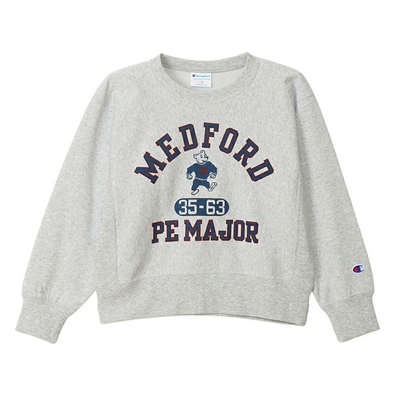 REVERSE WEAVE CREW NECK SWEATSHIRT 100 シルバーグレー(040)