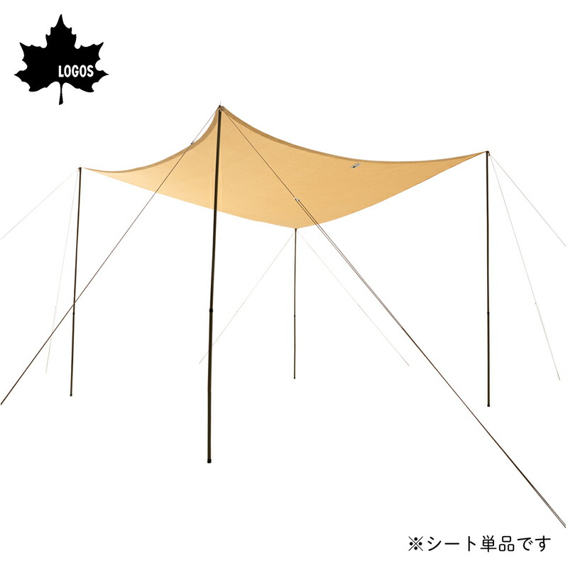 木かげメッシュ スクエアタープ(360×360cm)