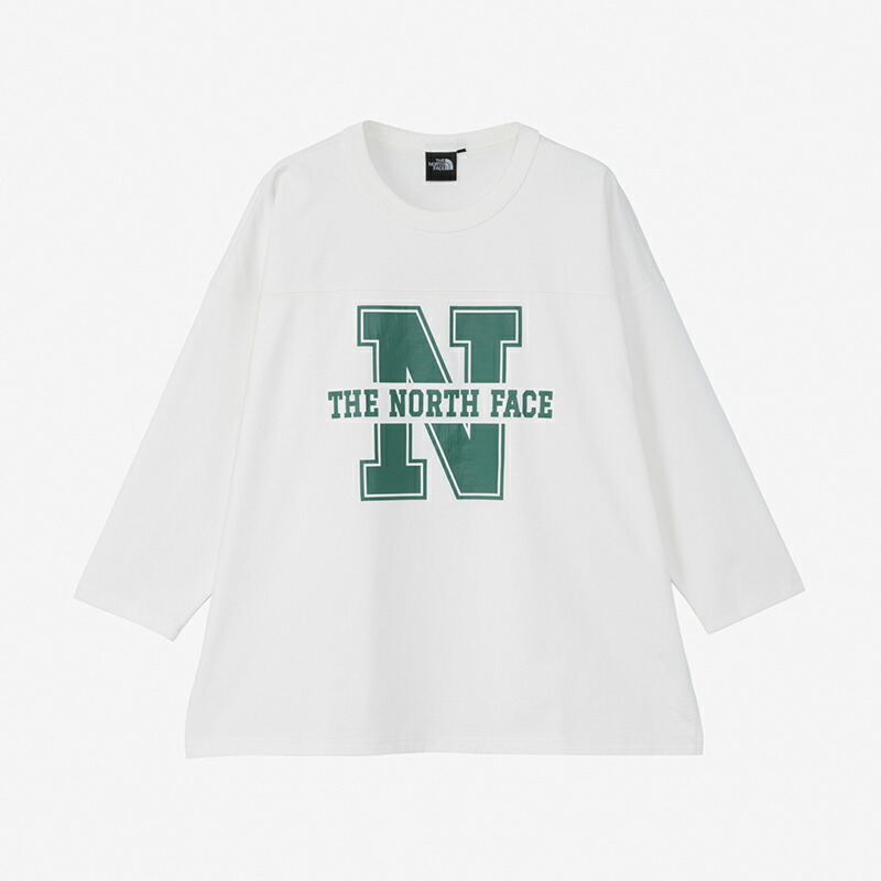 スリークォーター フットボール ティー メンズ M オフホワイト