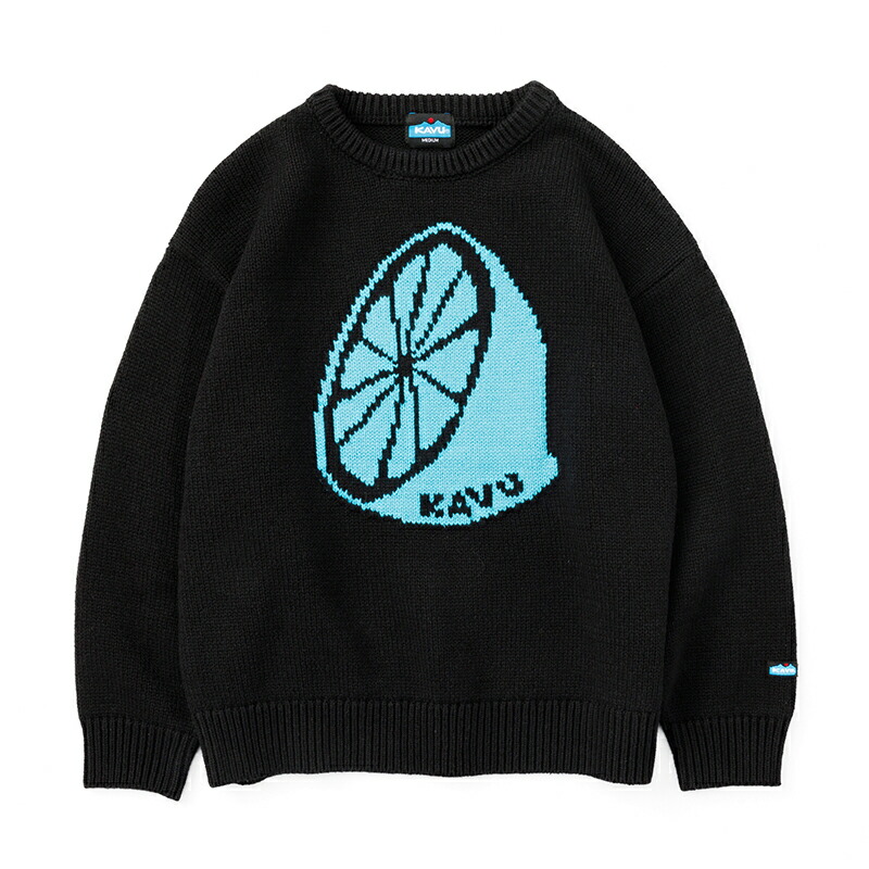 キッズレモンニット Ｌ ブラック