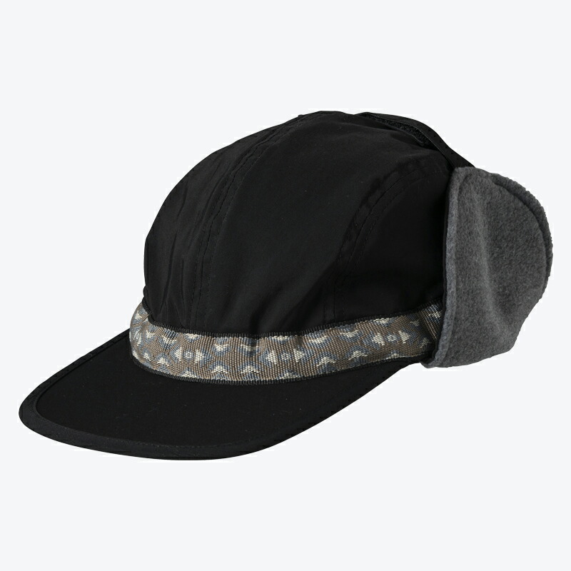 イヤーマフストラップキャップ フリー ブラック