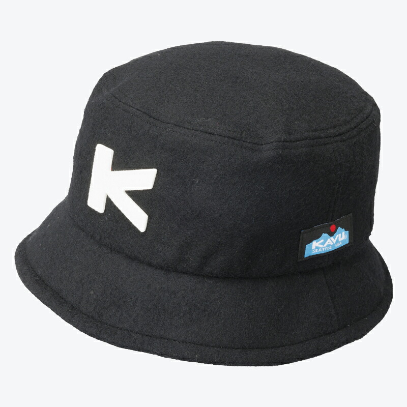 Wool K Hat(ウール ケー ハット) L ブラック