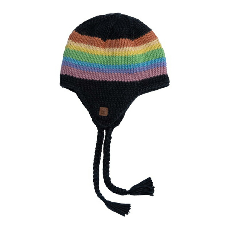 THE DORI/ビーニー FREE BLACK MULTI