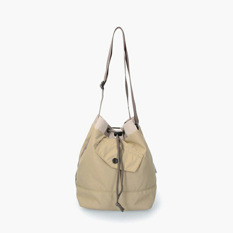 TILT DRAWSTRING SHOULDER 8L BEIGE