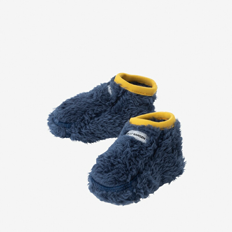 ベビー シャギーフリースシューズ ベビーフリー オーシャンネイビー