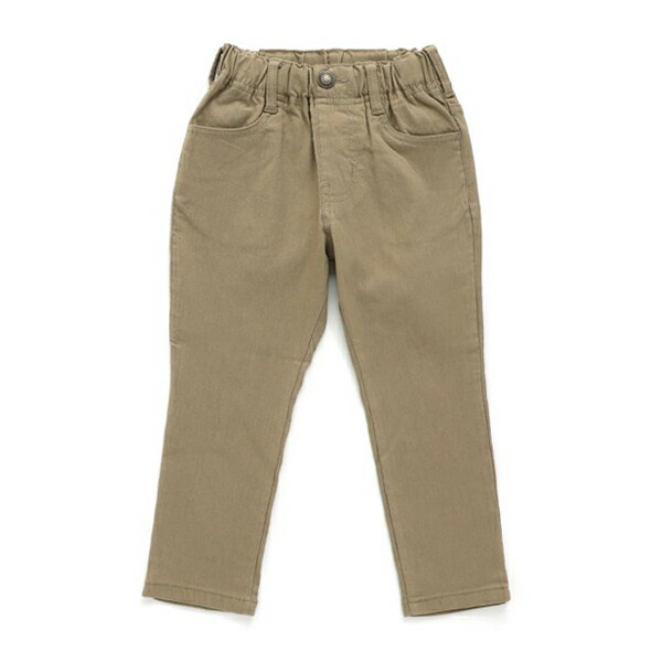 ラクラクスキニーパンツ 130 ベージュ