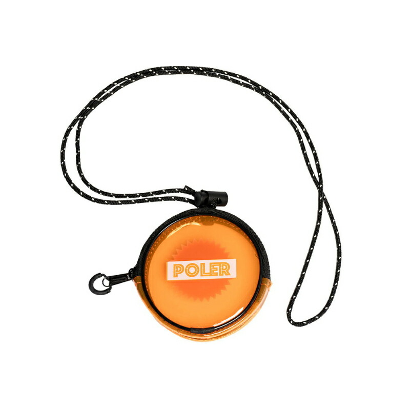 HIGH&DRY PVC ROUND POUCH ONE SIZE CLEAR ORANGE