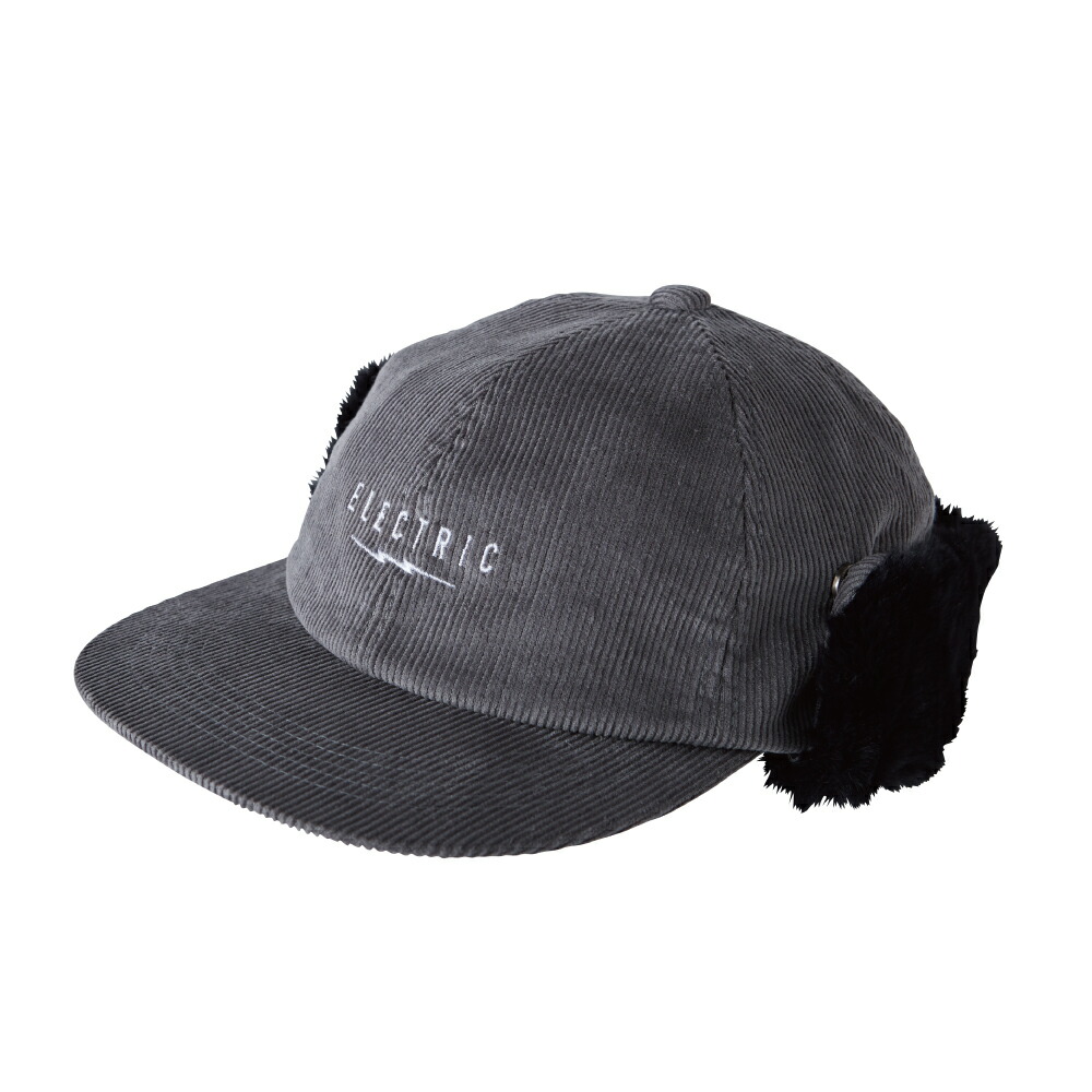 CORDUROY BOA FLAT CAP FREE GREY