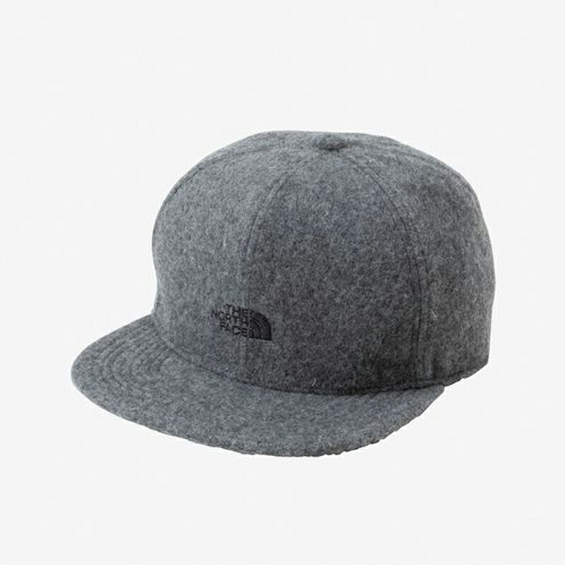 TNFトラッカーキャップ キッズ KM メルトンミックスグレー