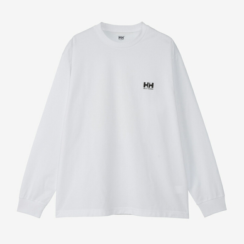 ロングスリーブ オーシャングラフィックティー S クリアホワイト