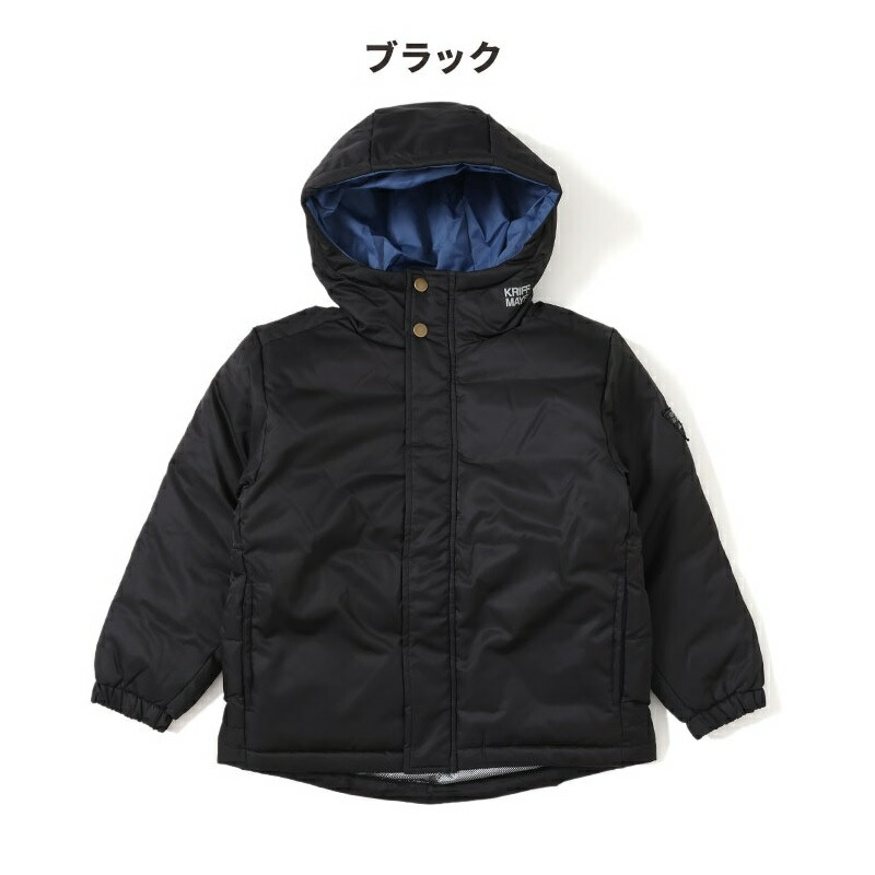 ミクスチャーダウンJK 140 19)BLACK