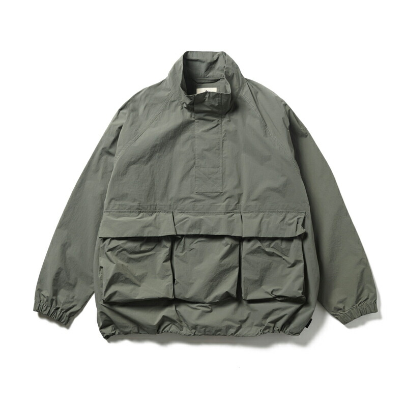 Nylon Tussah Anorak L Light Olive