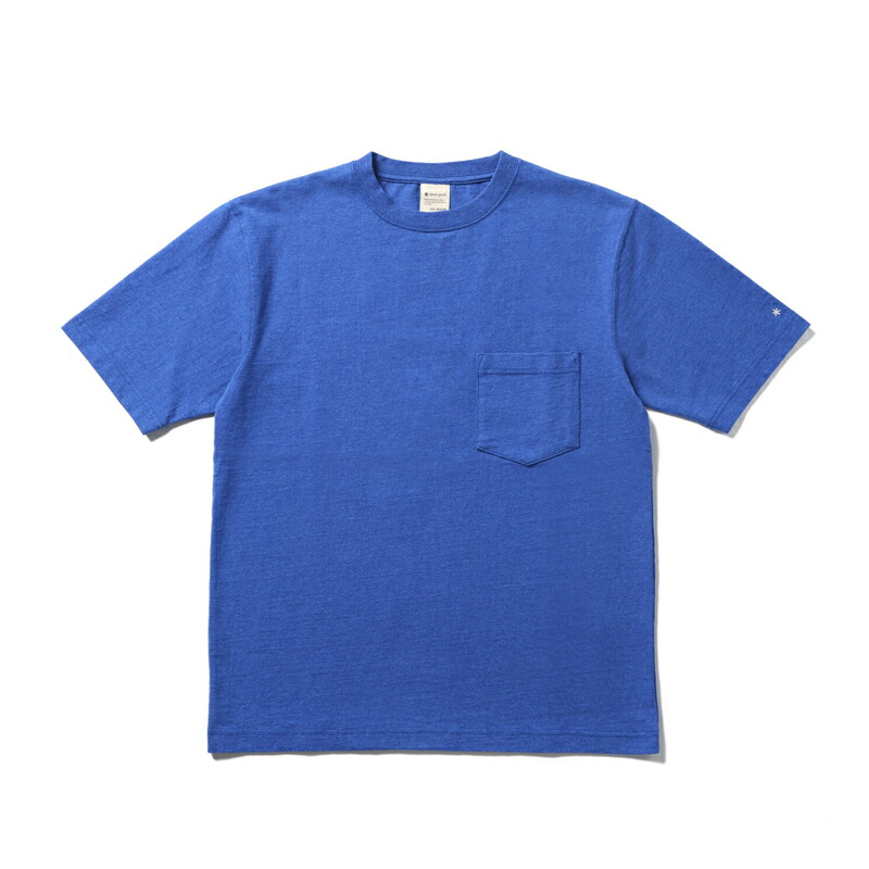 Recycled Cotton T-Shirt M Blue