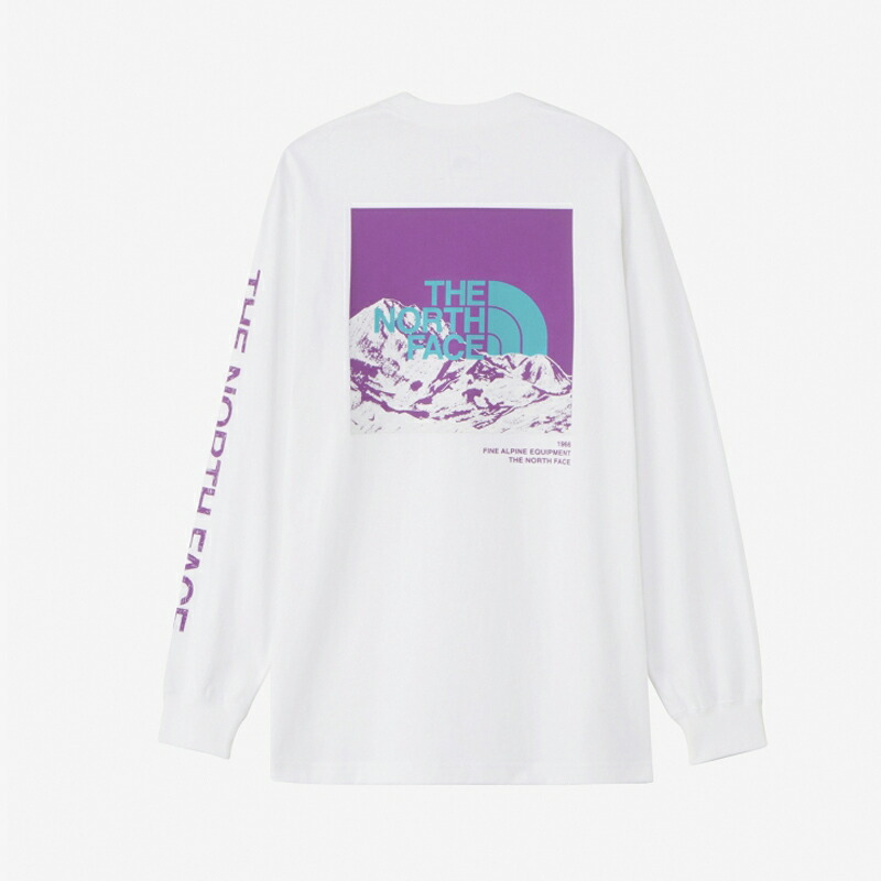 ロングスリーブ スリーブ グラフィック ティー XL ホワイト(W)