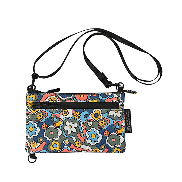 KiU PHONE POUCH ONE SIZE ハッピーフラワー