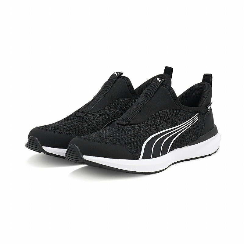 PUMA(プーマ) クルーズ PROFOAM EASE IN JR 23.0cm (04)プーマブラック/プーマホワイト 397633-04