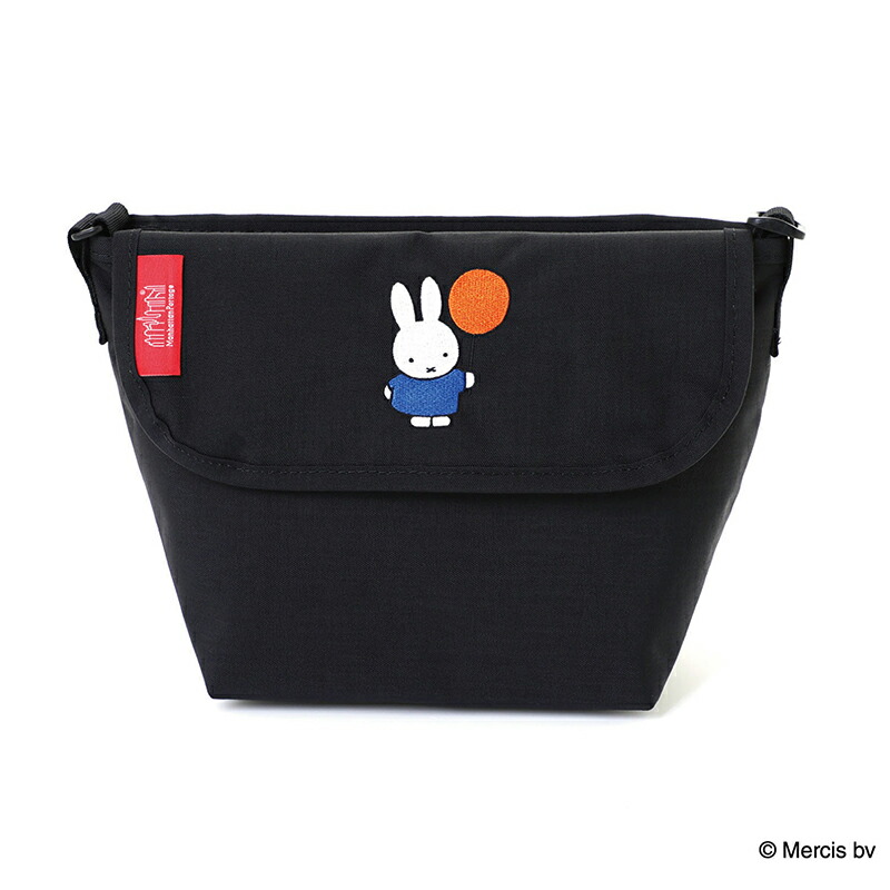 ナイロンメッセンジャーバッグ(XXS) バックポケット W XS Black(1000)