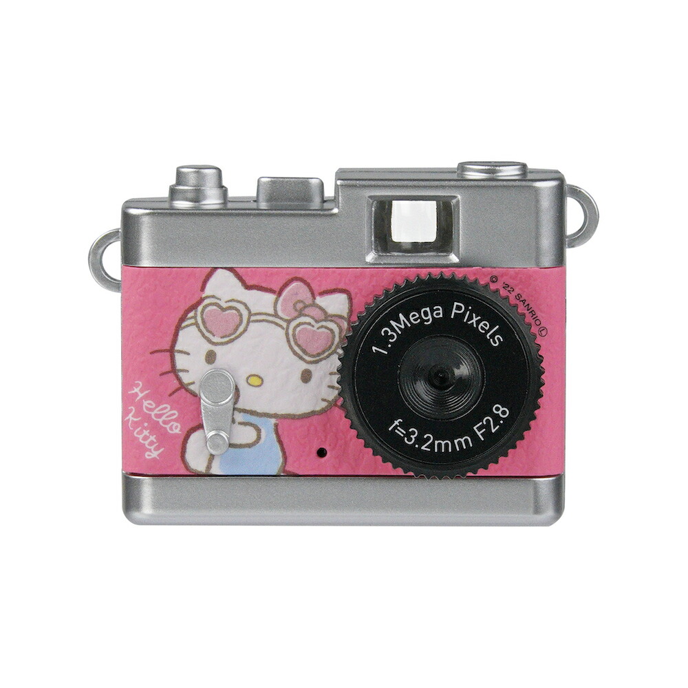 富士フイルム サンリオ ハローキティ カメラ フラッシュ－オートワインダー FUJIFILM 【中古】FUJIFILM 富士フイルム ハローキティカメラ