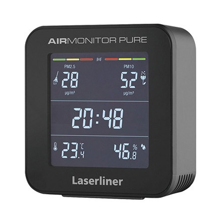 Laserliner(レーザーライナー) エアーモニターピュア PM2.5/10濃度チェッカー ブラック 082431J 9,591円