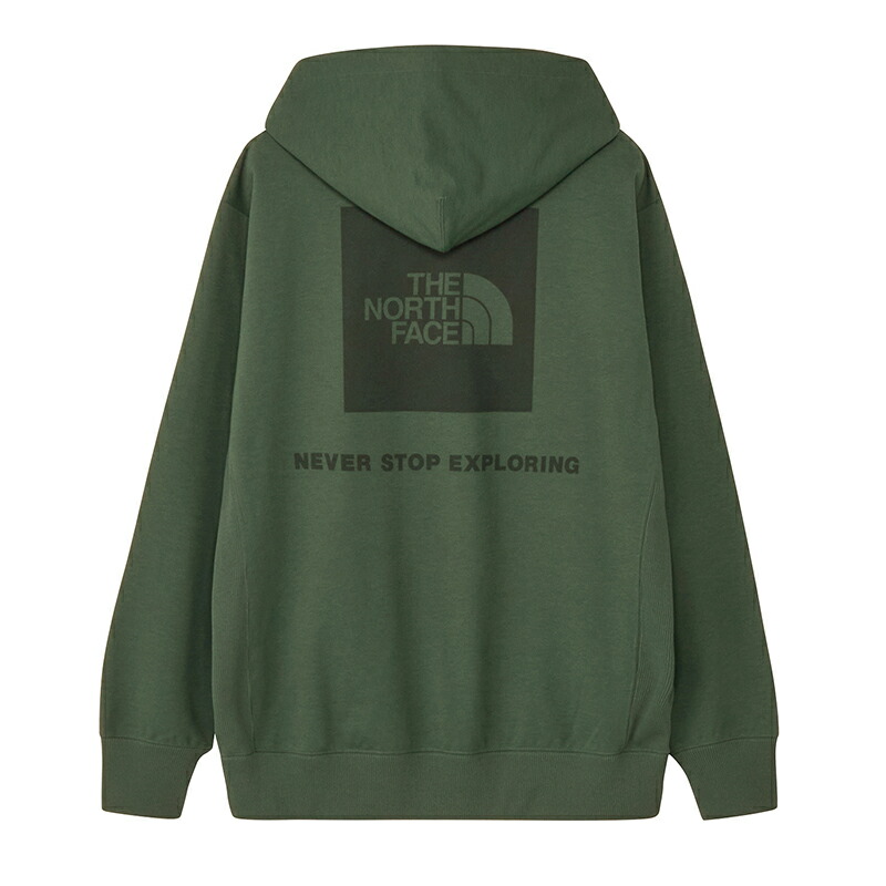 THE NORTH FACE(ザ・ノース・フェイス) バックスクエアロゴフーディ メンズ NT62533 全4色 全3大きさ