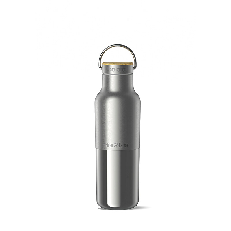 【最大3,000円OFFクーポン10/1～3】 klean kanteen(クリーンカンティーン) ライズ クラシック バンブー16oz ステンレス 473ml ブラッシュドステンレス 19322171488016