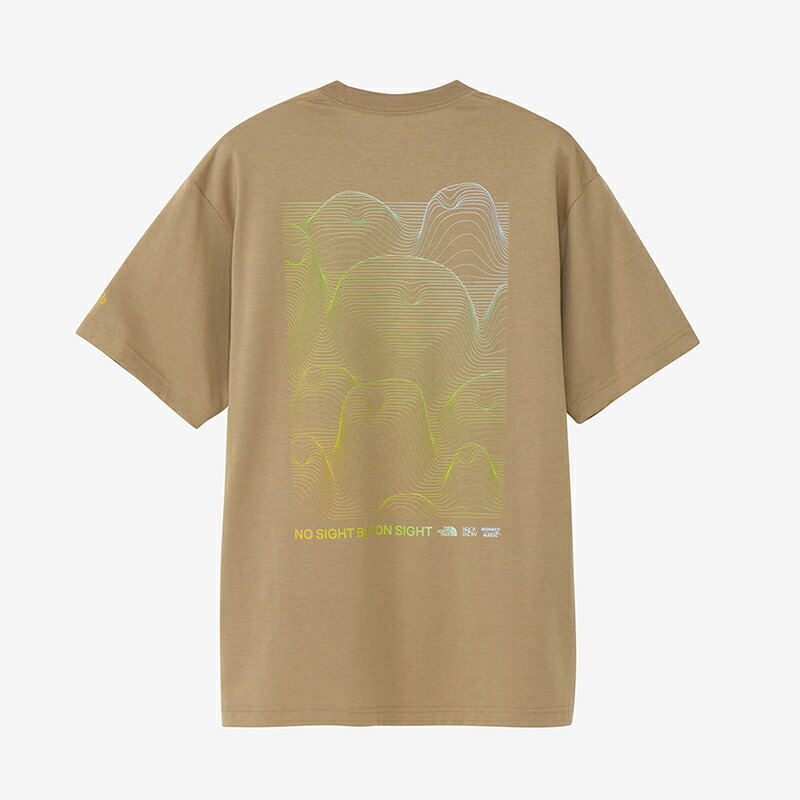 ショートスリーブ TNF モンキーマジックティー メンズ S クラシックカーキ(CK)