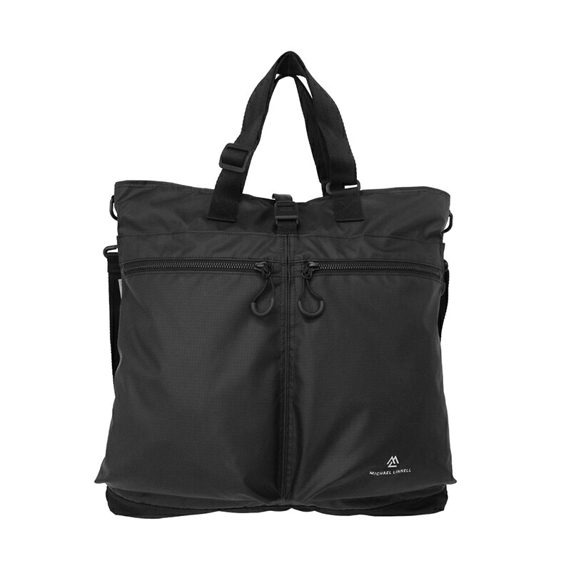 MICHAEL LINNELL(マイケルリンネル) 4WAY HELMET BAG 約17L Black MLAC-42｜ナチュラム 支店
