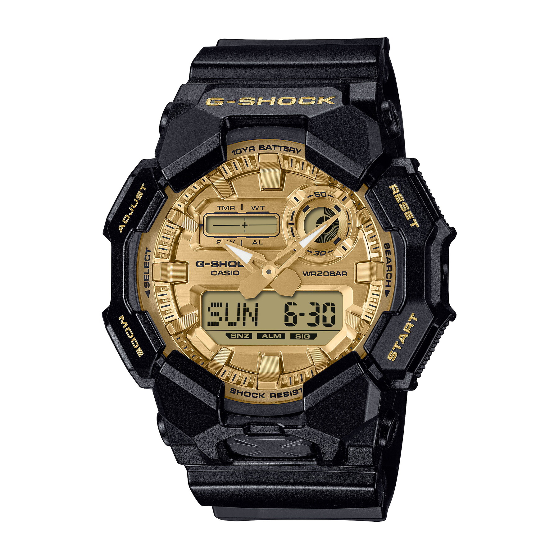 G-SHOCK(ジーショック) 【国内置き目品】GA-010GGB-1A9JF 黒いこと GA-010GGB-1A9JF