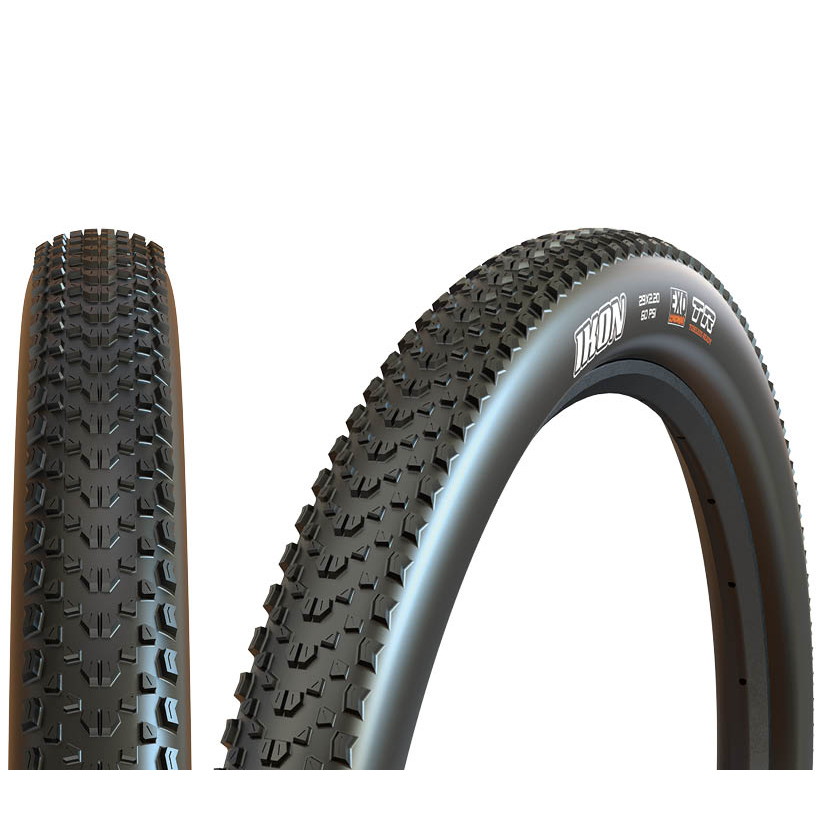 MAXXIS(マキシス) Ikon アイコン クロスカントリータイヤ 29×2.4 ブラック(ETRTO:61-622) TIR32110|ナチュラム 支店