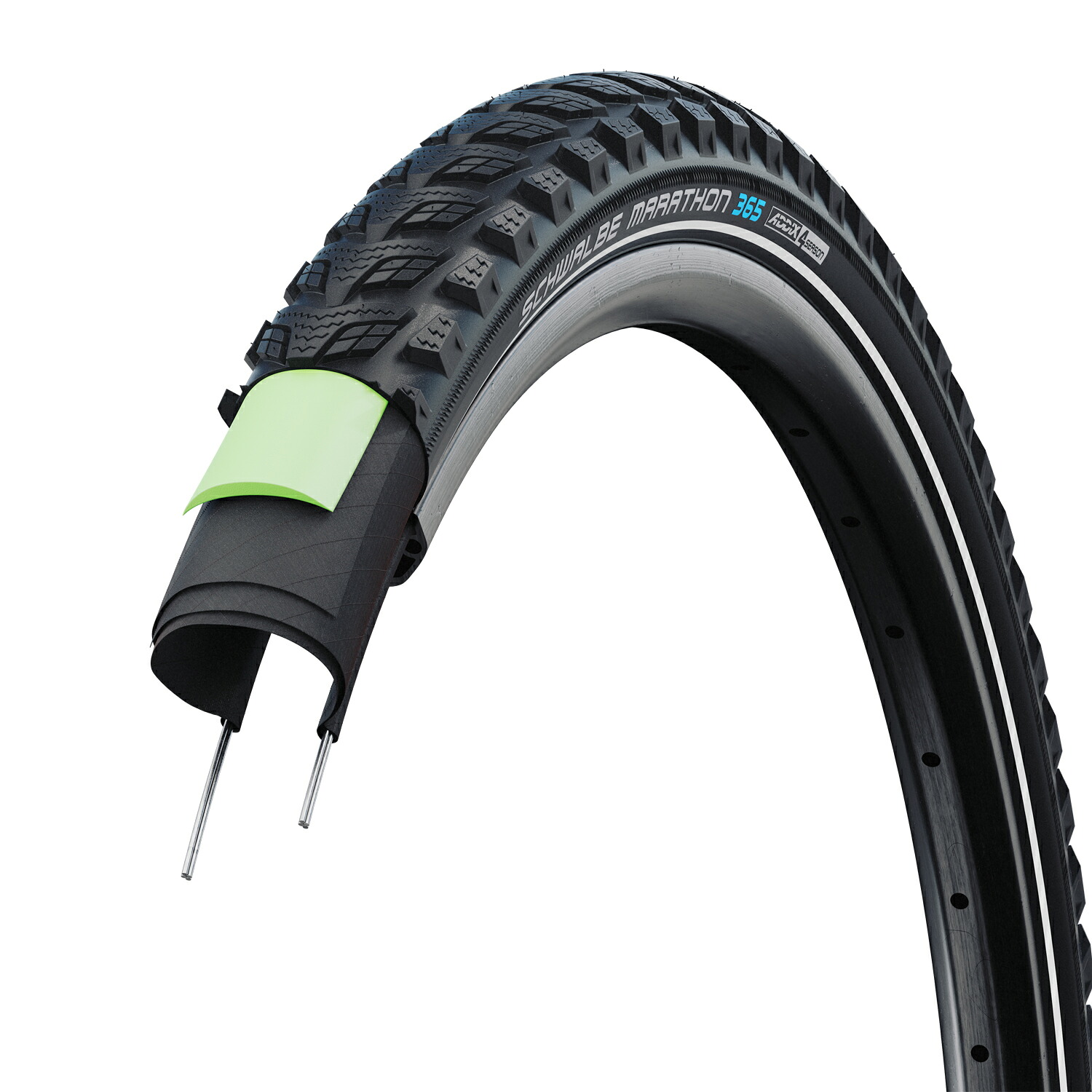 SCHWALBE(シュワルベ) (正規品)マラソン365 オールシーズン ツアータイヤ 29x2.00他 ブラックリフレックス(ETRTO:50-622) SW-11159429.01