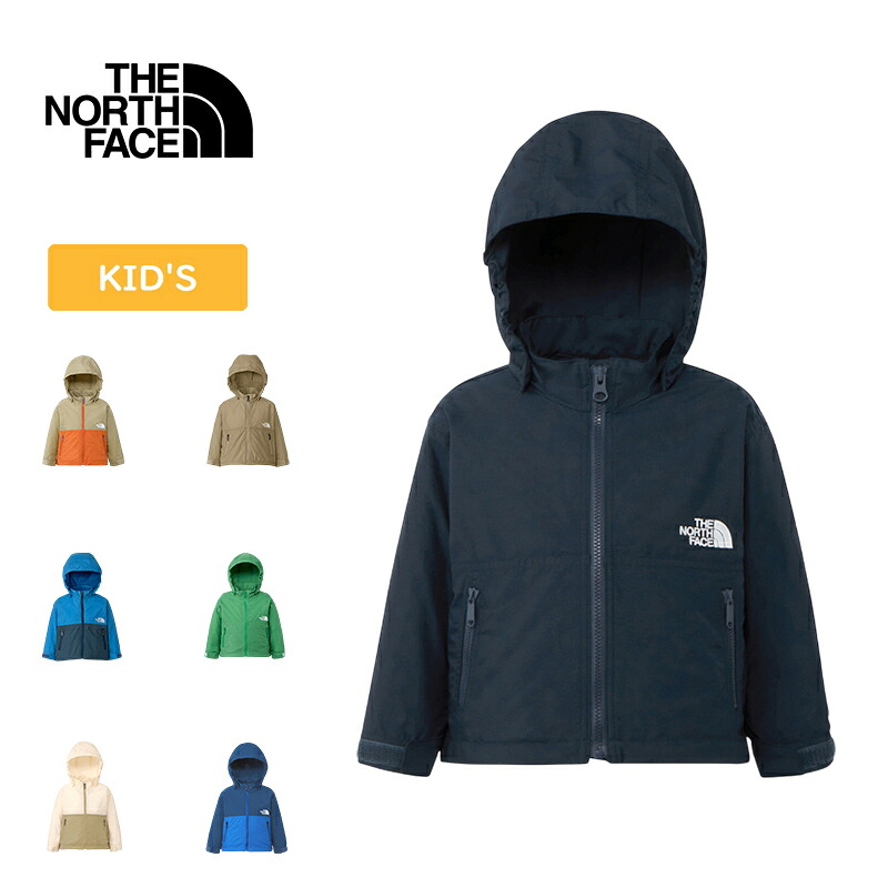 THE NORTH FACE(ザ・ノース・フェイス) コンパクトジャケット ベビー 80 クレスグリーン×レモンミスト(CM) NPB22510