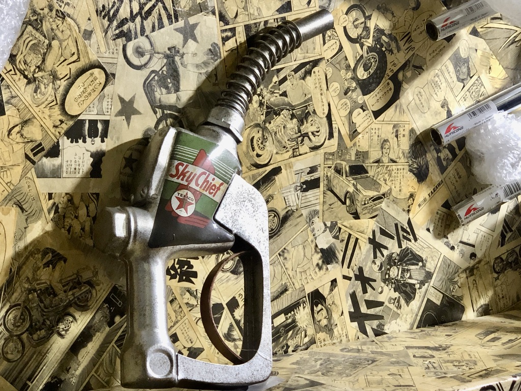 TEXACO ガスポンプライト ガソリン 片面 vintage 希少 TEXACO ガスポンプライト ガソリン 片面 vintage 希少 TEXACO