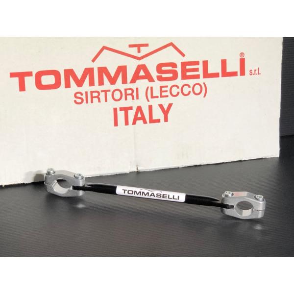 ★本物★ トマゼリ 200mm ハンドル クロスバー クランプ ブレス ドミノ 検) TOMMASELLI パイ φ Φ 剛性 UP アップ パッド パット レース オフロード ミリ バー パイプ ホンダ 本田 HONDA カワサキ 川崎 KAWASAKI スズキ Suzuki ヤマハ YAMAHA Z CB XJ GS パット クッション
