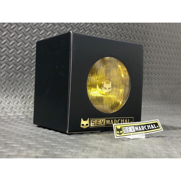マーシャル　180パイ　ヘッドライト　880 イエローレンズ　フルキット 889ドライビングランプフルキット イエローレンズ ブラック汎用
