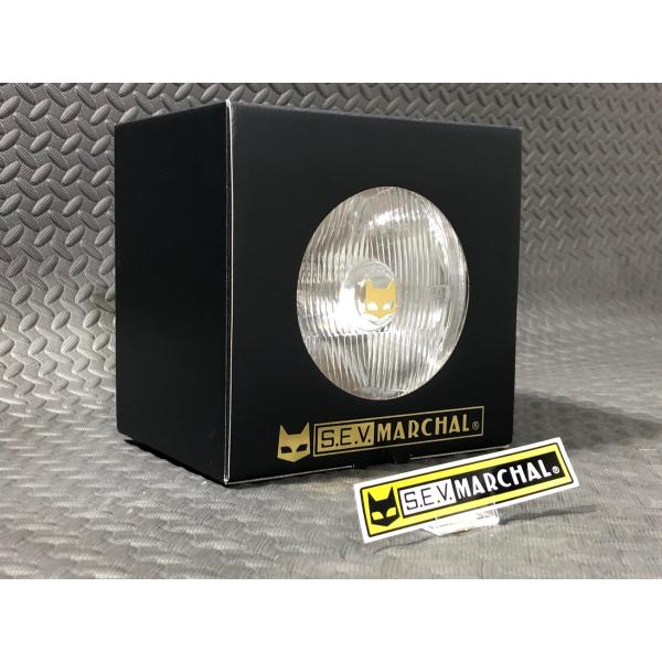 マーシャル MARCHAL 889 クリアヘッドライト 180mm MARCHAL（マーシャル） ヘッドランプ 889 クリアーレンズ φ180 旧車 四