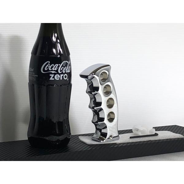 在庫有★ Chrome Gatling グリップ シフトノブ ガングリップ ピストル shift knob 検) シビック アクア ロードスター ラパン ワゴンR bB キューブ ジムニー L700 スイフト ミニ シビック ハイエース ランクル ワーゲン ビートル カルマンギア サニー エブリー ハイゼット 7