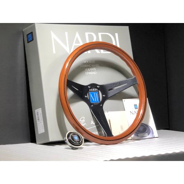 楽天市場】NARDI ナルディ N771 ウッド&ブラックスポーク