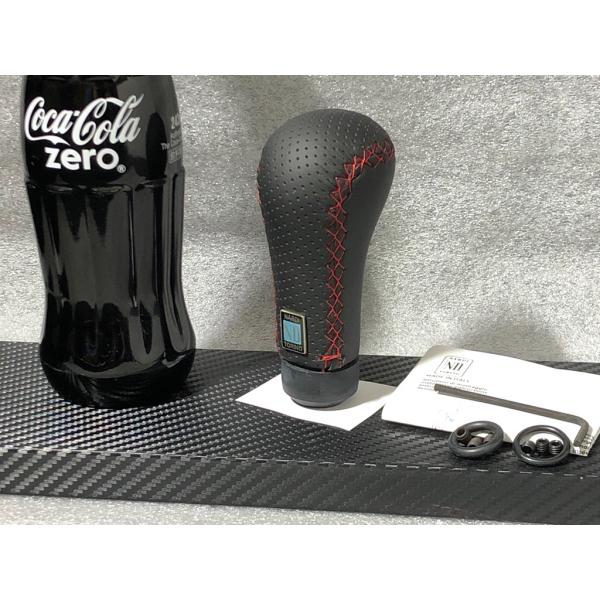 在庫有★ NARDI ナルディー シフトノブ NN6 プレステージ ブラック パンチング スムース レザー レッド ステッチ shift knob 検) 32 33 34 シルビア 86 チェイサー ローレル RX-7 FC FD ロードスター Z スープラ インプレッサ ランサー ジムニー L700 GX71 スイフト アルト