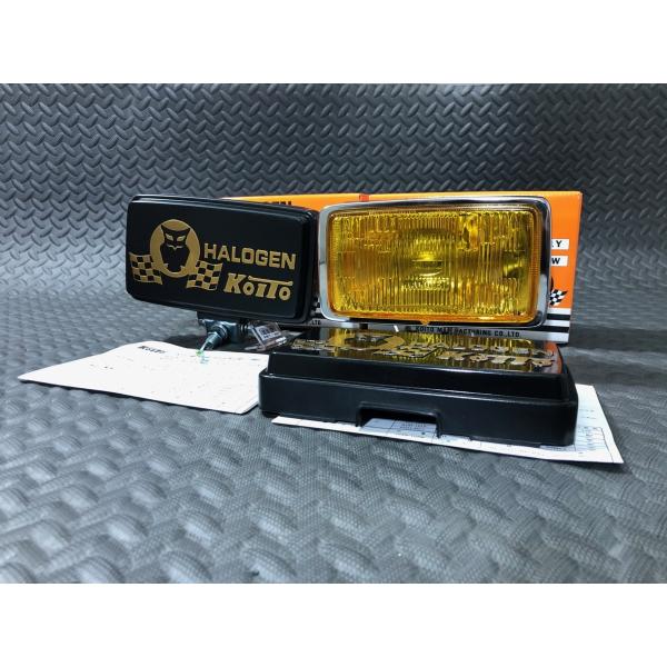 ガラスレンズ ★ 2個 セット 黒金カバー付！小糸製作所 161型 黄 色 角型 ハロゲン フォグランプ 検) 金属製ケース！24V 球を使えば ２４V 車 使用可能 ハイエース プロボックス デコトラ 日野 いすゞ 三菱 扶桑 UD 旧車 プロフィア スーパーグレート ギガ クオン fog lamp 31,889円