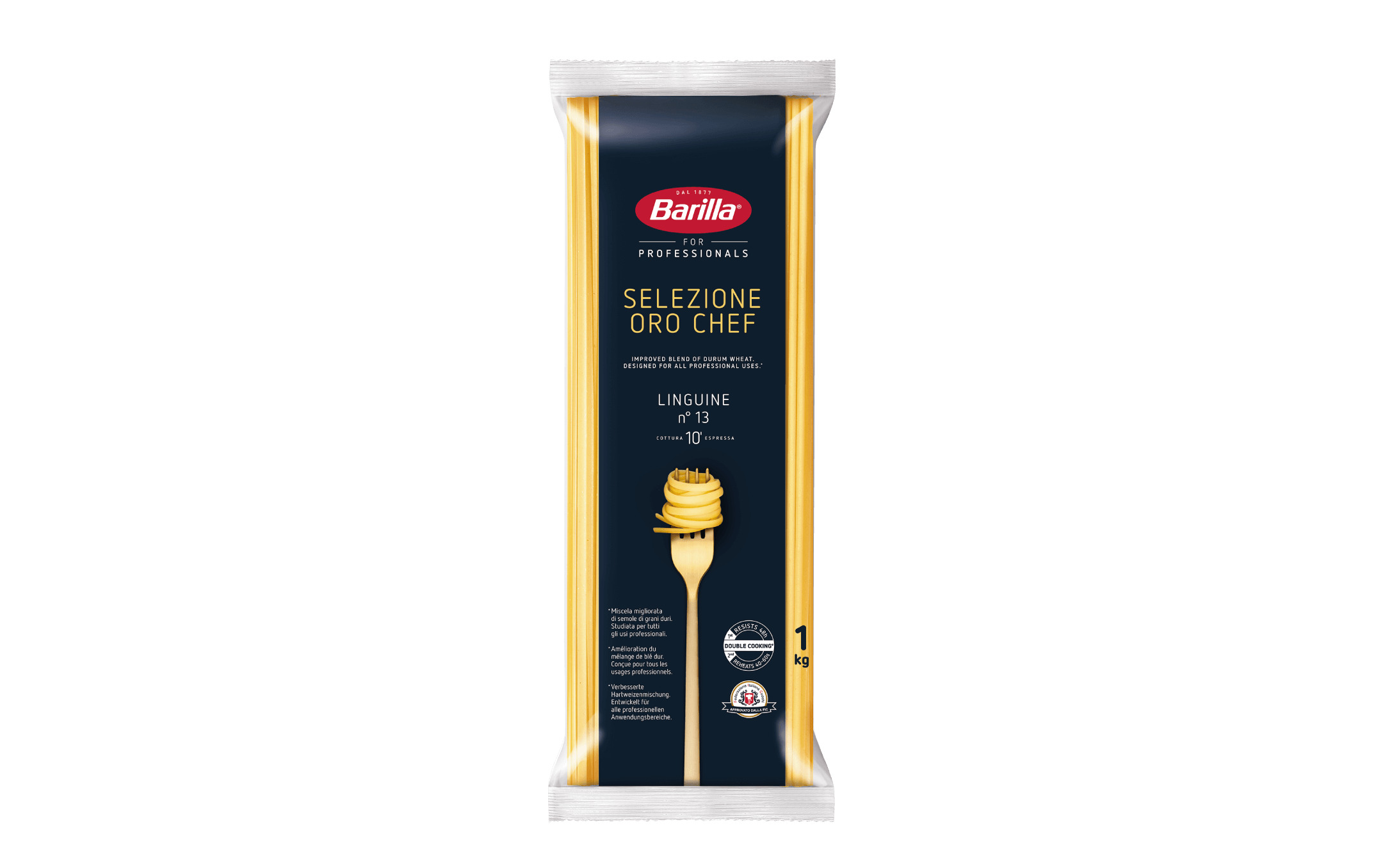 バリラ　セレツィオーネ オロ シェフ　リングイネ (バベッティ) No.13 [1kg] Barilla　SELEZIONE ORO CHEF　LINGUINE　PASTA　BAVETTE [ パスタ ロングパスタ SOC セレシオーネ セルシオーネ ]画像