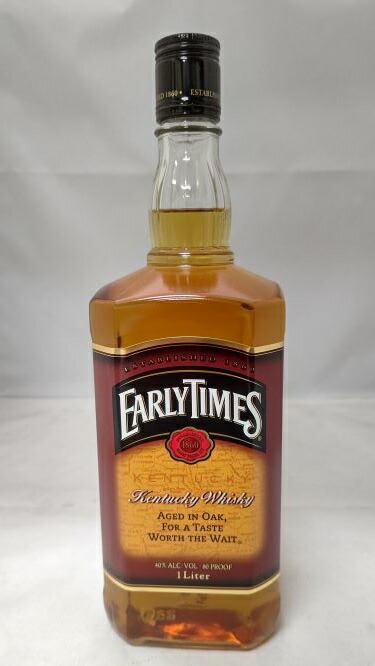 アーリータイムズ 40° 1000ml EARLY TIMES KENTUCKY WHISKEY 今月限定／特別大特価