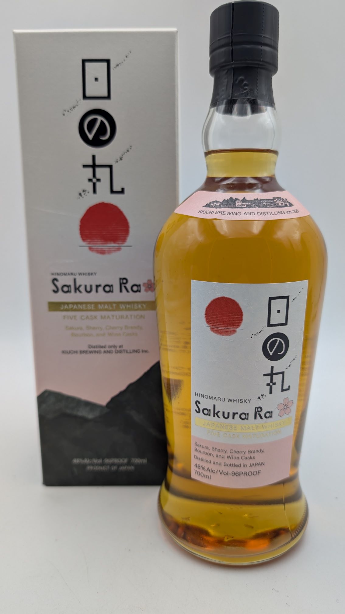 楽天市場】木内酒造 八郷蒸溜所 日の丸 ウイスキー さくら・ら 700ml