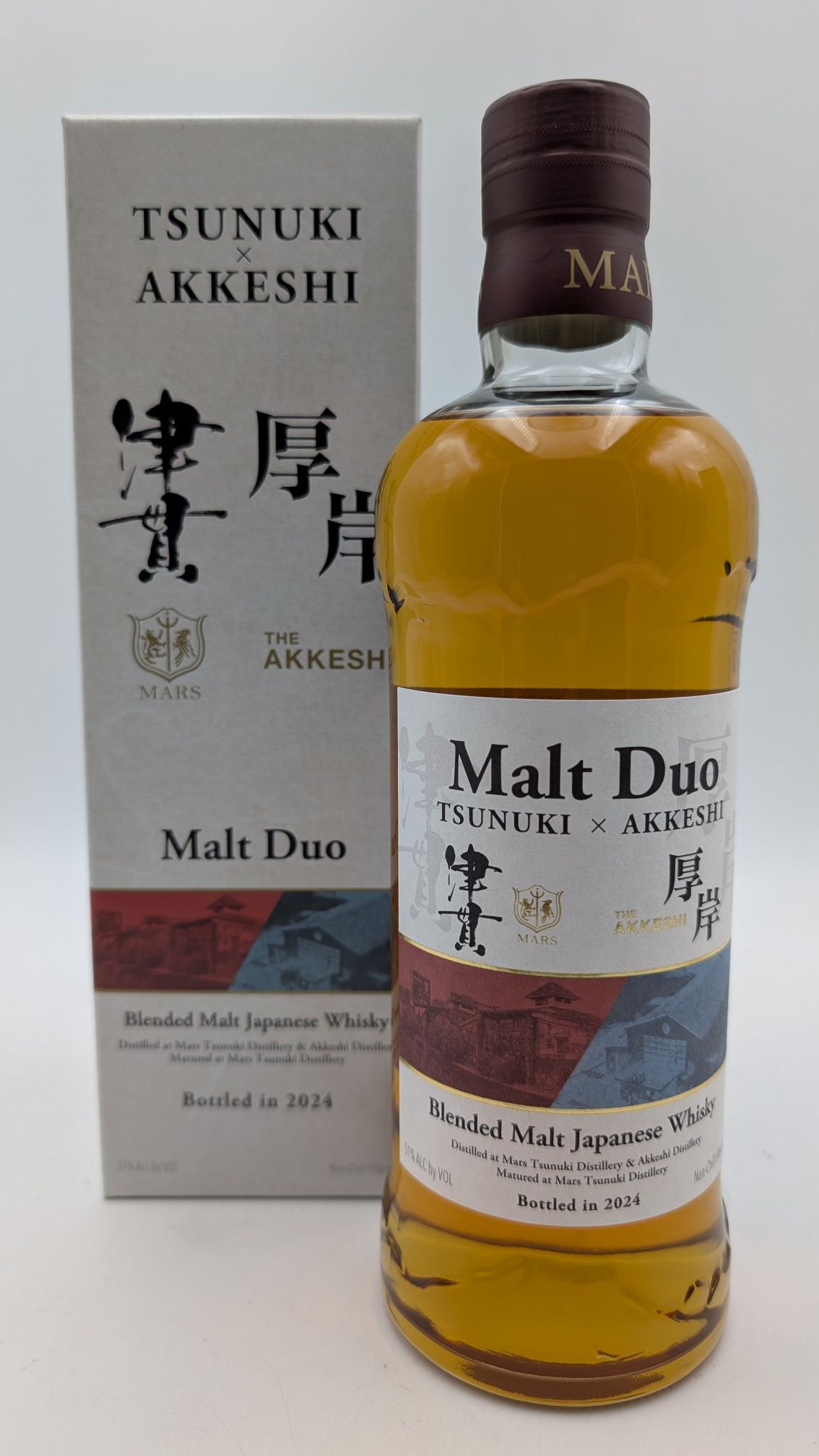楽天市場】【正規品 箱入】MARS WHISKY Malt Duo TSUNUKI × AKKESHI