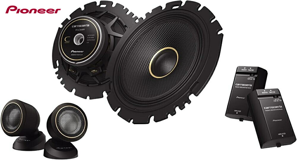 楽天市場】カロッツェリア スピーカー TS-C1640 16cm カスタムフィット