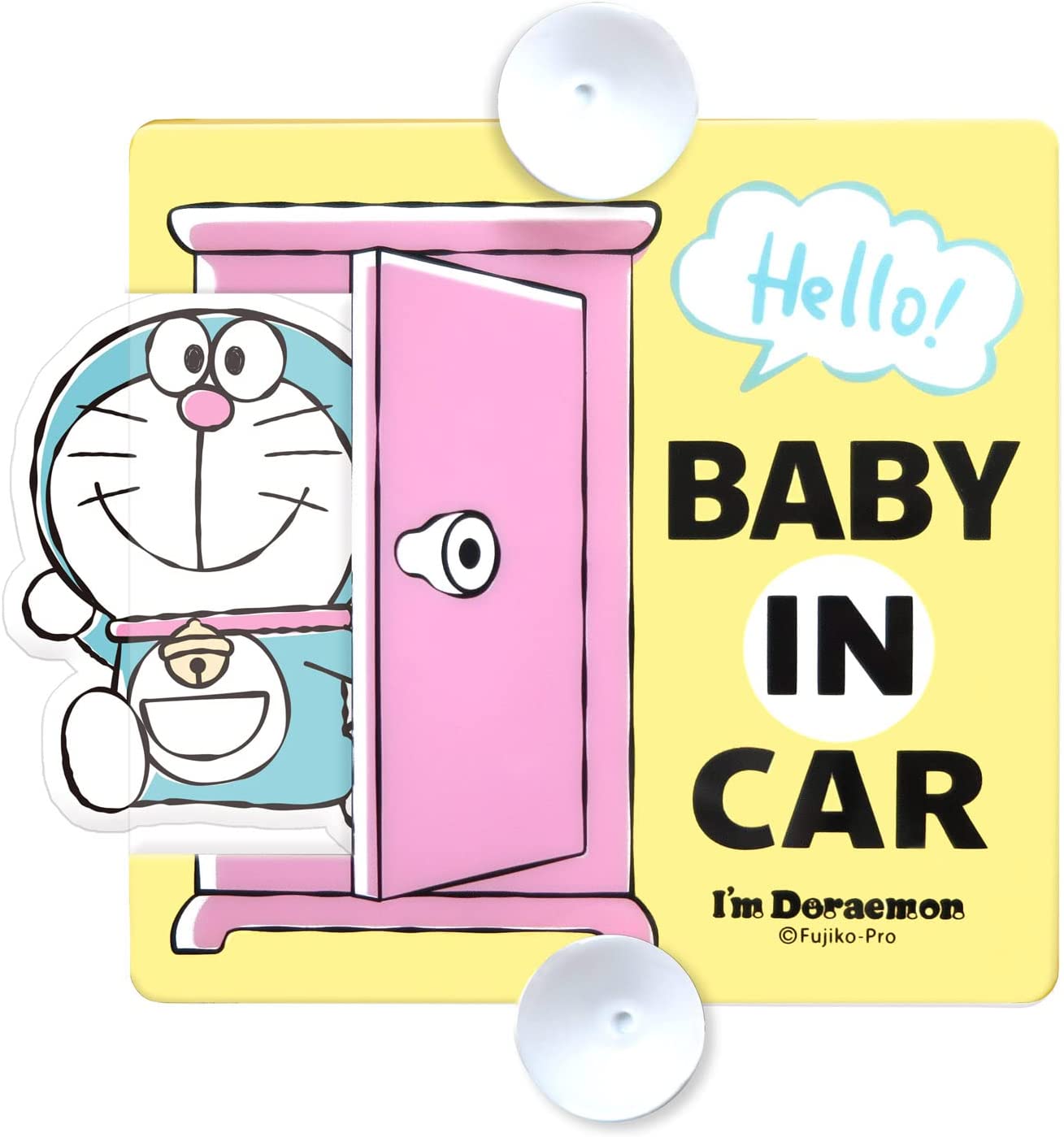 ドラえもんさん専用 楽天市場】明邦 ドラえもん 車用 BABY IN CAR スイング セーフティ