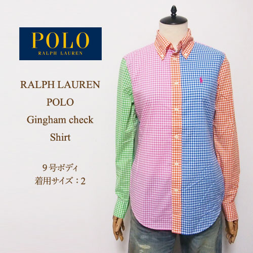 multi coloured ralph lauren shirt