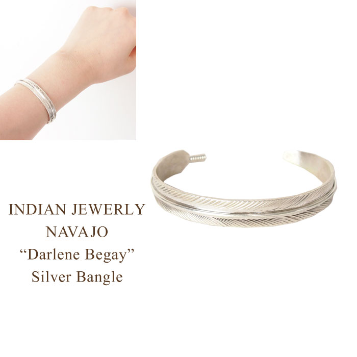YEALOW クッシュマン　シルバーバングル　ナバホ　navajo インディアン NAVAJO([インディアンジュエリー]ナバホ) / バングル/SILVER