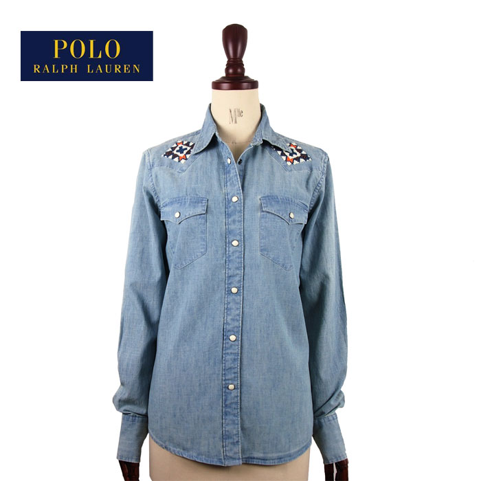 polo chambray shirt